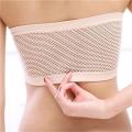 Free Size Non-Padded Strapless Bra for Women - Fits 30 to 38 Sizes (Black & Beige). 