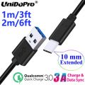 【All Of Me】10mm Tip Type Fast Charger Cable, USB-C OTG Converter for Blackview Oukitel UMiDiGi Doogee Ulefone Rugged Phones. 