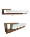 High Gloss Finish TV Unit - White. 