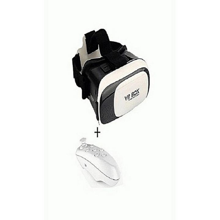 Vr Box Gear 3D Glasses With Gaming Remote