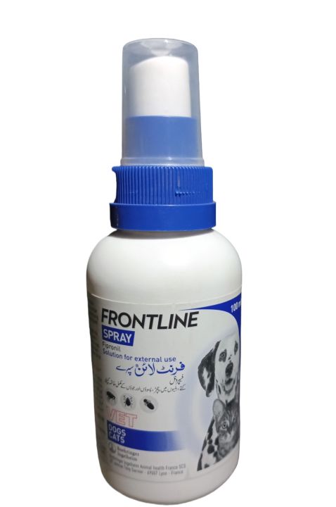Frontline Spray For Cats and Dogs 100ml - Ticks and Fleas