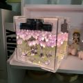 Handmade DIY Tulip Flower Sea Rubik's Cube Three-dimensional Mirror Night Light Full Set of Material Packages Creative Gifts for Friends. 