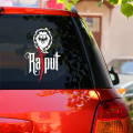 Rajpot Sticker For Car Back Mirror.. 