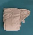 White Cotton Water Proof Washable Reusable Diaper. 