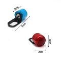 two-in-one set highlight flashing motorcycle led eagle eye counterattack light with bracket LED brake warning light. 