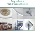 Extendable Microfiber Duster, Feather Duster with Extra Long 100 inches Telescopic Pole and Bendable Head,Washable,Hand Duster for Cleaning High Ceiling Fans, Cars, Blinds, Cobweb. 