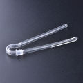 1pc r shape preformed bte earmold hearing aid tubes tubing with tube lock. 
