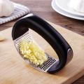 Stainless Steel Garlic Press Metal Ginger Garlic Chopper Crusher. 