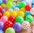 95 Pcs 12 inch Purple Polka Dot Balloons 12 Inch Helium Round Party latex Balloons Kit for Birthday Party. 