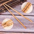 【Topnotch Store】Wood Chopsticks Reusable Hashi Food Chinese Chop Sticks Handmade Natural Bamboo. 
