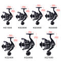 MeterMall Fishing Reel Ultralight Heavy Duty Spinning Reel Powerful Metal Fishing Reel For Left & Right Hand Outdoor Fishing HZ1000-7000. 