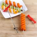 Fruit Vegetable Tools Spiralizer Rotating Machine Manual Roller Spiral Slicer Radish Potato Cutter Kitchen Tools Gadget. 
