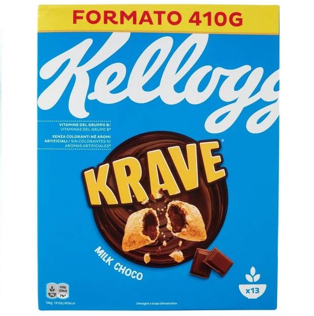 Krave Milk Chocolate Breakfast Cereal Formato 410 gm