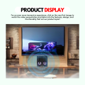 FunBug Super-Quality Wooden Speaker for PC & Laptop - USB 3.5mm Wired MultiMedia RGB Dual Gaming Speakers SoundBox for Computer, Games, Desktop, Home, Office, LCD, Mobile, LED TV with Bass Woofer & Stereo Acoustic Big Sound Base. 