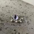 Personality Cat Eye Opening Rings Adjustable for Women. 