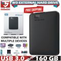 Western Digital WD Portable External 160 GB Hard Disk. 