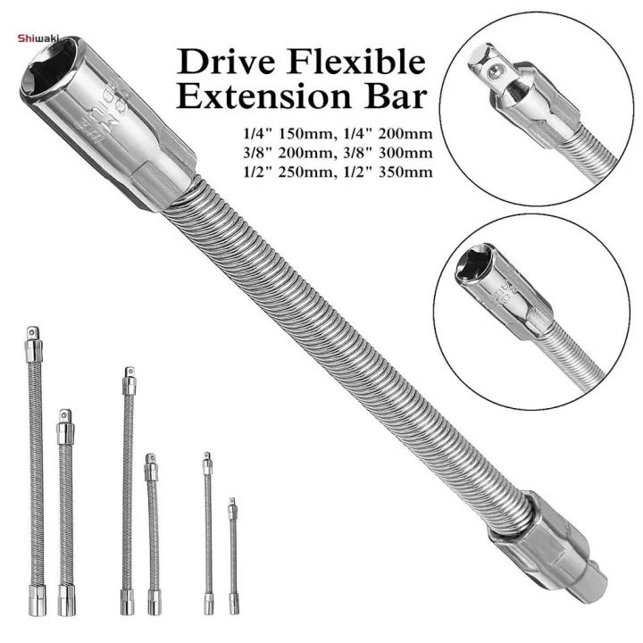 1/4''%20Drive%202''%20Long%20Ratchet%20Wrench%20Socket%20Extension%20Bar%20Spanner%20Hand%20Tool%20A:150mm%20-%20Image%207