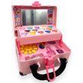Little Girls Beauty Makeup Kit With Bag Toy - Pink. 