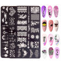 Nail Stamping Plates Printing Stencil Manicuring Art Stamp Templates Nail Tools. 