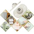 4PC Self Adhesive Pulley 360º Rotating Wheels Mini Swivel Casters Wheels,Universal Wheels For Furniture Various Storage Boxes. 
