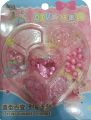 Transparent DIY Fancy Colourful Beads in Card (PATTA) Packing - Assorted Articles - 1 Piece. 