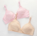 Front Open Nursing Bra for Mothers, Soft Cotton Spandex, Adjustable Straps. 