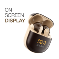 Zero® Crystal Wireless Earbuds | Bluetooth 5.4v Gaming Earbuds | 13mm Base Driver Earbuds  | Quad Mic ENC Earbudss | Earbuds for Calling | Noise Cancelling Earbuds | Bluetooth Earbuds for iOS and Android | Best Earbuds for Men and Women. 