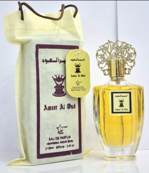 Al Fanoon Ameer Al Oud perfume  long-lasting potent fragrance For Men And Women
