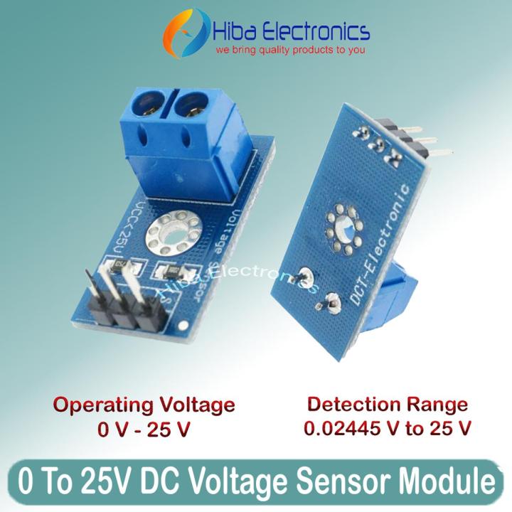 Voltage Sensor 0 To 25V DC Voltage Sensor Module