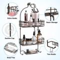 Shower Head Caddy Over Shower Head Stainless And Waterproof Shower Caddy Bathroom Storage No Drilling. 