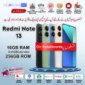 Redmi Note 13 || 8GB Ram 256GB Rom || 108MP Rear Camera || 120hz FHD+ Amoled Display. 
