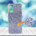 Vivo_Y20i Back Cover For Girls Fancy Case Luxury  - Ladies Mobile Phone Pouch Rhinestone Bling crystal stone Nagina Fashion Style - Grey. 