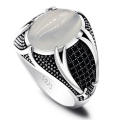 2024 Hot Products Italian Custom Jewellery Ring Jewelry Vs Oval Cut Red Color Zircon Diamond Rings For Men. 