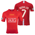 Cristiano RONALDO 7 M_U 2008 Shirt Long Full sleeve. 