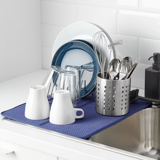 IKEA ORDNING Cutlery stand, stainless steel, 13.5 cm