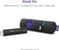 Roku Streaming Stick 4K 2021 | Streaming Device 4K/HDR/Dolby Vision with Roku Voice Remote and TV Controls. 