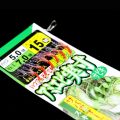 Luminous Saltwater Baitiao Fishing Sardine Mackerel Pesca Fishskin String Hooks For Freshwater Feather Lures Artistic Fishing Lures Shrimp Skin Hook Artificial Feather Bait Feather Fishing Hook. 