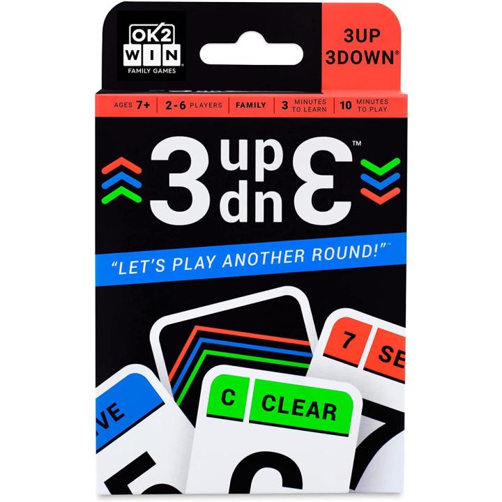 3UP 3DOWN Best Priced Best Quality Card Game for Kids
