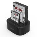 ORICO 6228US3 C Dual Bay HDD Docking Station with Offline Clone SATA to USB 3.0 External Hard Drive Docking for 3.5/2.5 HDD SSD. 