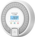 X-Sense Carbon Monoxidè Alarm Detector 10-Year Life, Replaceable Battery Operated CO Alarm Detector with Digital Display, Conforms to EN 50291 Standard, CO03D. 