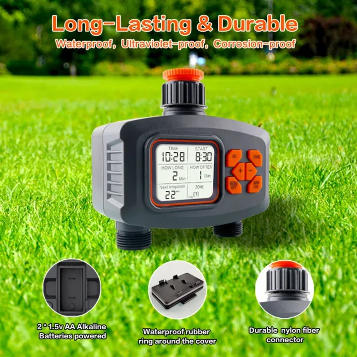 Water%20Timer%20for%20Garden%20Hose%20mart%20prinkler%20Timer%202%20Outlets%20Large%20LCD%20creen%20Programmable%20Irrigation%20Timer%20for%20Yard%20Lawn%20Automatic/Manual%20Outdoor%20Watering%20Timer%20-%20Image%203