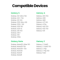 【Free 2m C-C Cable 】UGREEN USB C Charger PD 25W Support Type C PD Fast Charging Phone Wall Charger For Samsung Galaxy S25 S24 Ultra/A iPhone 16 15 Max Pro OPPO Reno 12 11/A/Find N Xiaomi 15 14 Pro Redmi K70 60 Pro Huawei Mate 70 60/Pura 70 60/nova 13 12. 