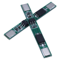 50 Pcs 1S 3.7V 4A Li-Ion PCM 18650 Battery Protection Board PCB for 18650 Lithium Ion Li Battery Double MOS. 