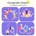Durable Tulip Rose Macaron Color Fuzzy Wire Encrypted Fur Material Package Plush Strip Super Density Root Top Knitting DIY Flower Bouquet. 