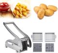 Potato Chips Making Machine Stainless Steel French Fry Potato Cutter Slicer Chipper | Fries Cutter |  Potato Cutter Slicer Vegetables Cucumber Carrot Onion. 