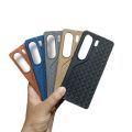 Tecno Camon 40 4G Back Cover Soft Leather Texture Silicon Camera Protection Phone Case For Camon 40 4G. 