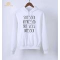 Stressed Depressed But Well Dressed hoodie. 