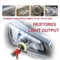 Flamingo Headlight Restoration Polishing Kit Headlamp Restorer Polish Kit DIY For Car Lenses Clean Paste Refurbish Brightener 300ml. 
