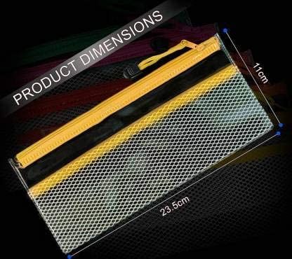 Transparent%20Clear%20Pencil%20Pouch%20With%20Zipper%20and%20Partition%20for%20Office%20and%20School%20Stationery%20Organizer%20-%20Pack%20of%205%20-%20Image%205