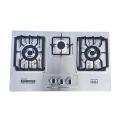 Kitchen Kenwoods 3 burner Stainless Steel Top Gas Hob with Automatic Ignition System(Both LPG And NG Models Available). 